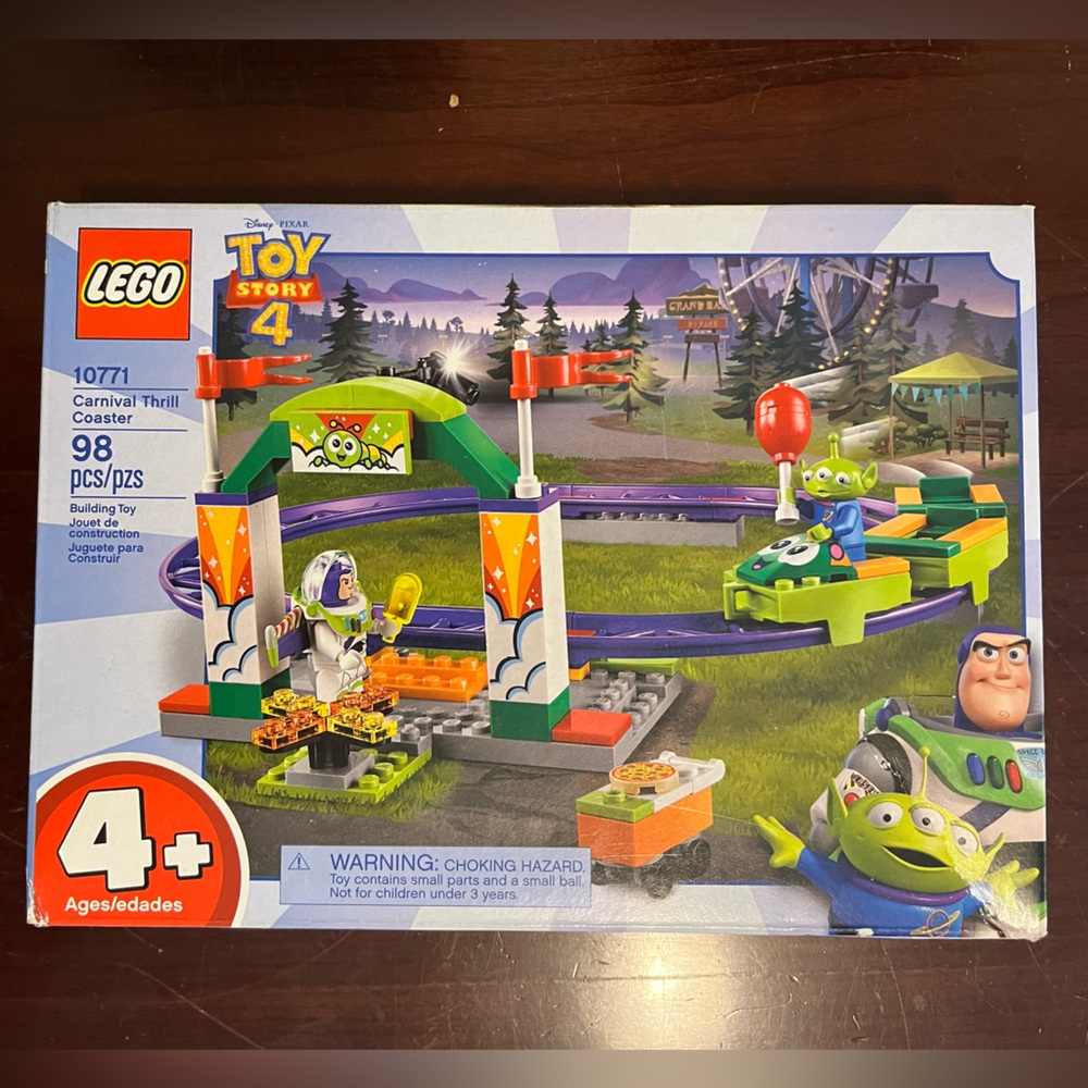 LEGO Toy Story 4 Carnival Coaster Set - Red, Green, Orange